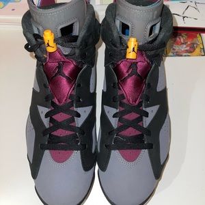 Jordan 6 Bordeaux size 12! Only wore them once to try them on! Very clean!